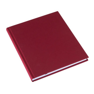 Notatbok vev 210*240 Rød