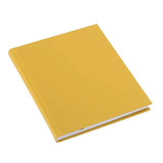 Notatbok vev 210*240 Gul