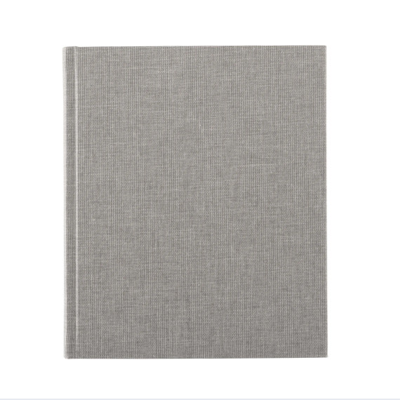 Notatbok vev 170*200 Grå