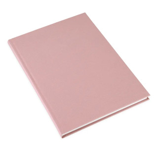 Notatbok vev A4 Dusty Pink Ulinjert