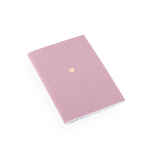 Notatbok Softcover Rosa Mini - Little Heart