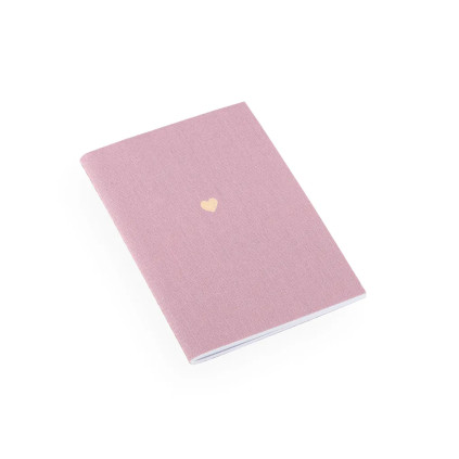 Notatbok Softcover Rosa Mini - Little Heart