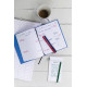 Kalender Refillbok til skinncover A6+ - 2025
