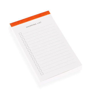 Handleliste SHOPPING - Orange