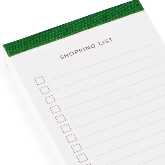 Handleliste SHOPPING - Grønn