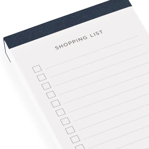 Handleliste SHOPPING - Blå
