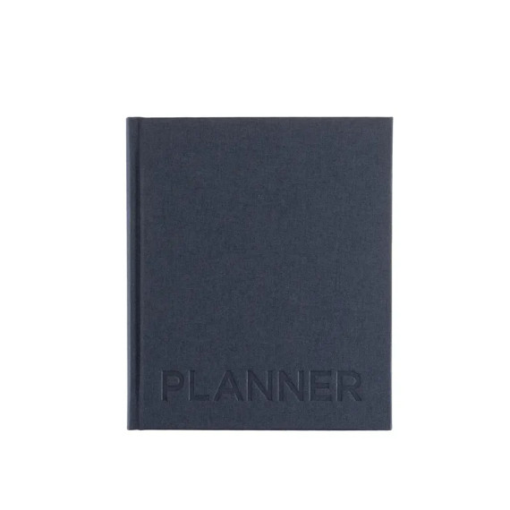 Planleggerbok Blå