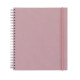 Notatbok med spiral 170*200 Dusty Pink Ulinjert