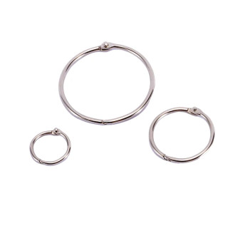 Columbus-ringer 32mm Sølv 2pk