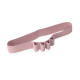 Bokstrikk Medium Dusty Pink