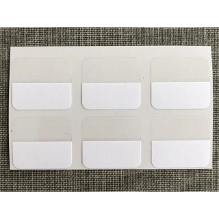 Index-etiketter 6pk Hvit
