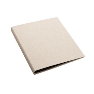 Vevperm A4 Sand - Smal - 4 ringer