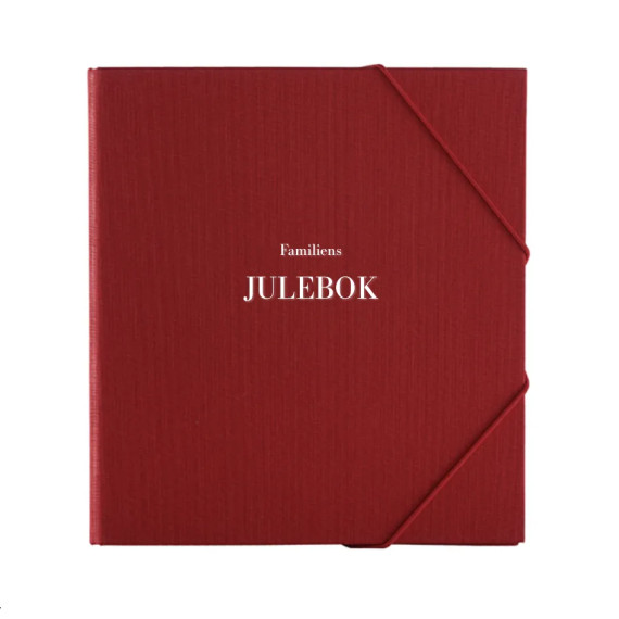 Familiens JULEBOK 170x200 Rød