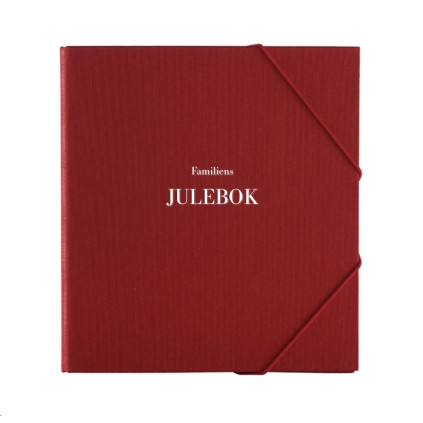 Familiens JULEBOK 170x200 Rød