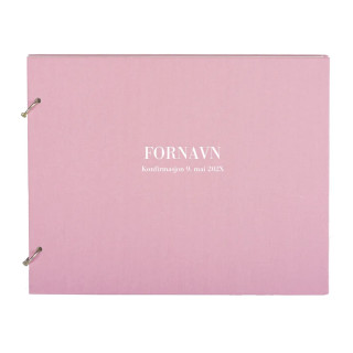 Gjestebok til Konfirmanten Dusty Pink