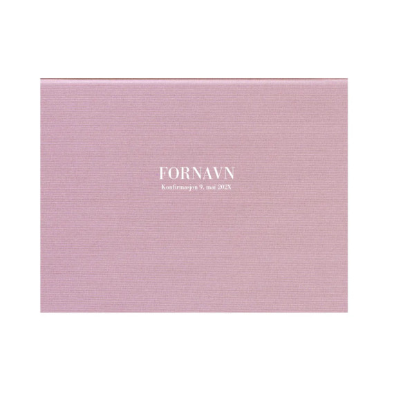 Konfirmasjonspakke Dusty Pink