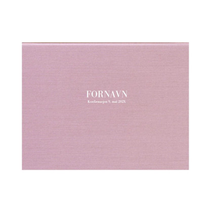 Konfirmasjonspakke Dusty Pink