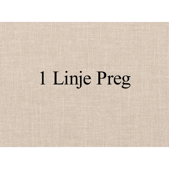 Personlig preg 1 linje