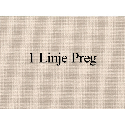 Personlig preg 1 linje