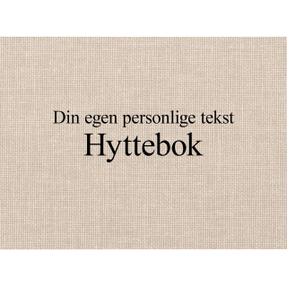 Personlig preg HYTTEBOK