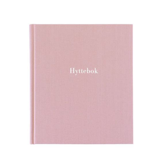 Hyttebok Dusty Pink