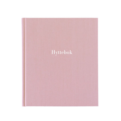 Hyttebok Dusty Pink