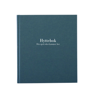 Hyttebok Emerald - Egen tekst