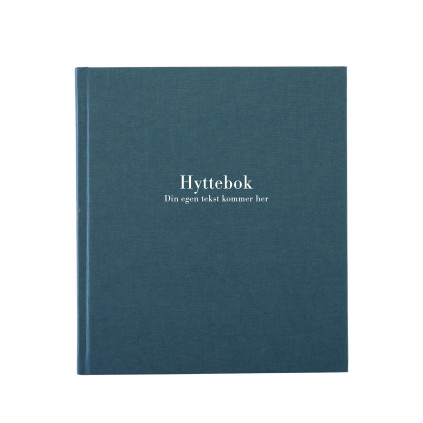 Hyttebok Emerald - Egen tekst