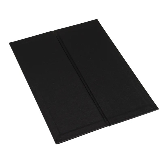 Menymappe A4 Slim Sort