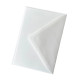 5pk Kort & Konvolutter A6+ - Hvit/Hvit