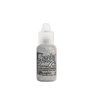 Glitter Glue Stickles - Sølv