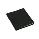 Skinncover A6+ / Notatbok Linjert - Sort