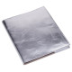 Skinncover 170*200 / Notatbok Linjert - Sølv