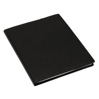 Skinncover 170*200 / Notatbok Linjert - Sort