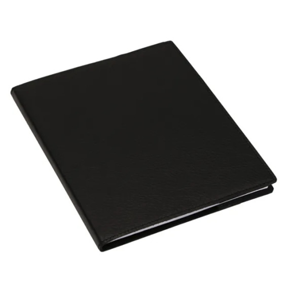 Skinncover 170*200 / Notatbok Linjert - Sort