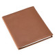 Skinncover 170*200 Cognac - uten notatbok