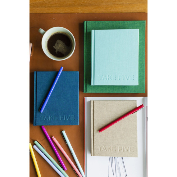 TAKE FIVE - journal for daglige refleksjoner - Emerald