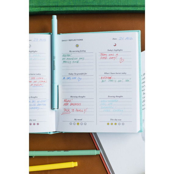 TAKE FIVE - journal for daglige refleksjoner - Emerald