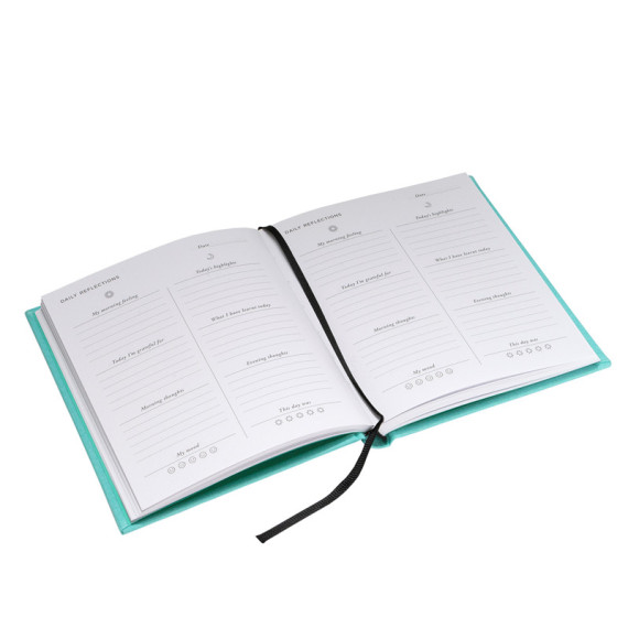 TAKE FIVE - journal for daglige refleksjoner - Crystal Blue