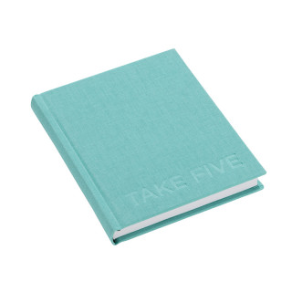 TAKE FIVE - journal for daglige refleksjoner - Crystal Blue