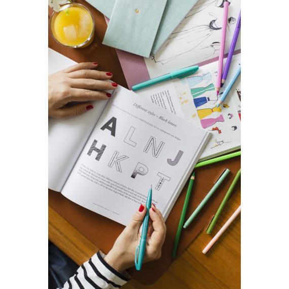 Hand Lettering Workbook Sand