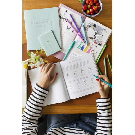 Hand Lettering Workbook Sand