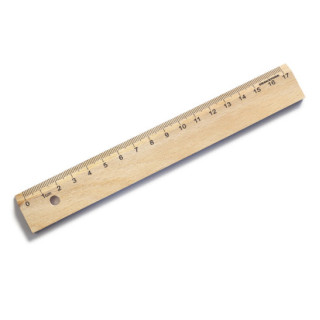Linjal Tre 17cm