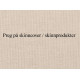 Personlig preg av navn/initialer/kort linje på Skinncover
