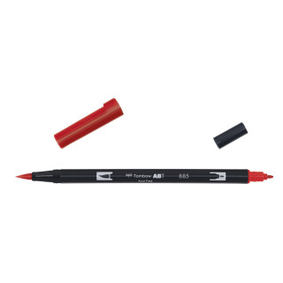 Brush Pen Dual Brush Rød