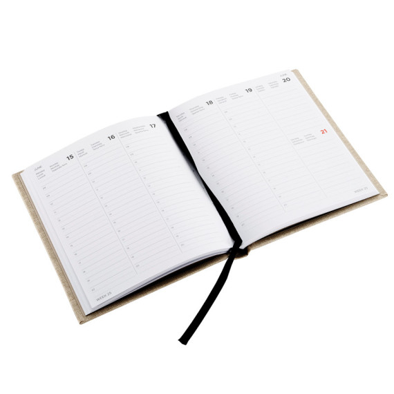 Kalender 2026 Refillbok til skinncover A6+