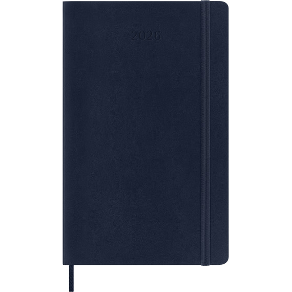 Kalender Moleskine 2026 Medium - Blå