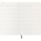 Kalender Moleskine 2026 Medium - Blå