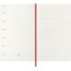 Kalender Moleskine 2026 Medium - Rød