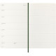 Kalender Moleskine 2026 Medium - Grønn